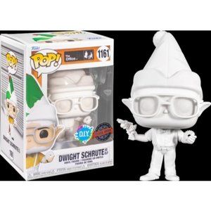 Walmart Exclusive DIY Funko Pop The Office Dwight Schrute As Elf #1161